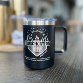 Personalized 15oz. Coffee Mug Stainless Steel Camping Tumbler, Engraved with Custom Logo, Name or Design