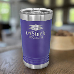 Personalized 16oz. Pint Tumbler, Engraved with Custom Logo, Name or Design