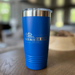 Personalized 20oz. Tumbler, Engraved with Custom Logo, Name or Design