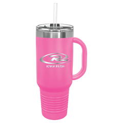 Rush Soccer Engraved Stainless Steel Drinkware Tumbler