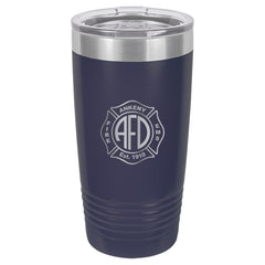 AFD Ankeny Fire Department 20oz. Travel Tumbler with Handle Engraved Stainless Steel Drinkware