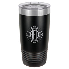 AFD Ankeny Fire Department 20oz. Travel Tumbler with Handle Engraved Stainless Steel Drinkware