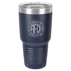AFD Ankeny Fire Department 30oz. Travel Tumbler with Handle Engraved Stainless Steel Drinkware