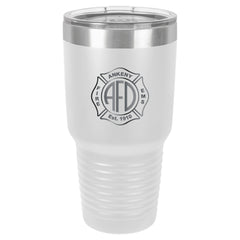 AFD Ankeny Fire Department 30oz. Travel Tumbler with Handle Engraved Stainless Steel Drinkware