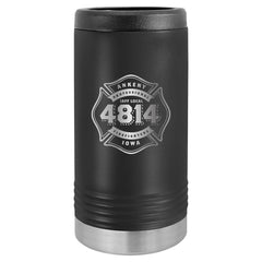 Personalized Skinny Beverage Holder, Engraved with Custom Logo, Name or Design