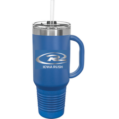 Rush Soccer Engraved Stainless Steel Drinkware Tumbler