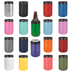 Personalized Beverage Holder, Engraved with Custom Logo, Name or Design