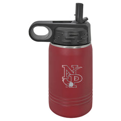 BACK TO SCHOOL 12oz. Polar Camel Water Bottle North Polk Comets Engraved Stainless Steel Drinkware