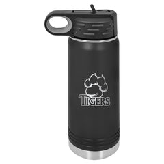 BACK TO SCHOOL WDMCS Tigers 20oz. Water Bottle Engraved Stainless Steel Drinkware