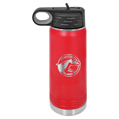 BACK TO SCHOOL 20oz. Polar Camel Water Bottle DCG Mustangs Engraved Stainless Steel Drinkware
