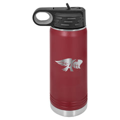 BACK TO SCHOOL 20oz. Polar Camel Water Bottle Ankeny Hawks Engraved Stainless Steel Drinkware