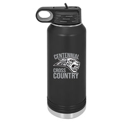 Ankeny Centennial Cross Country Jaguars Jags 40oz. Polar Camel Water Bottle Engraved Stainless Steel Drinkware
