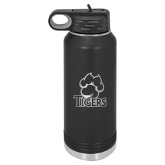 BACK TO SCHOOL WDMCS Tigers 32oz. Water Bottle Engraved Stainless Steel Drinkware