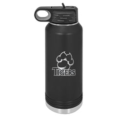 BACK TO SCHOOL WDMCS Tigers 40oz. Water Bottle Engraved Stainless Steel Drinkware