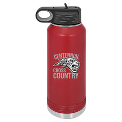 Ankeny Centennial Cross Country Jaguars Jags 40oz. Polar Camel Water Bottle Engraved Stainless Steel Drinkware