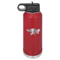 BACK TO SCHOOL 40oz. Polar Camel Water Bottle Ankeny Hawks Engraved Stainless Steel Drinkware
