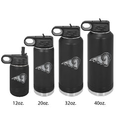 BACK TO SCHOOL South East Polk Rams Polar Camel Water Bottle Engraved Stainless Steel Drinkware