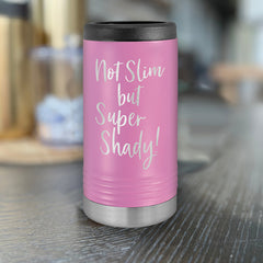 Personalized Skinny Beverage Holder, Engraved with Custom Logo, Name or Design