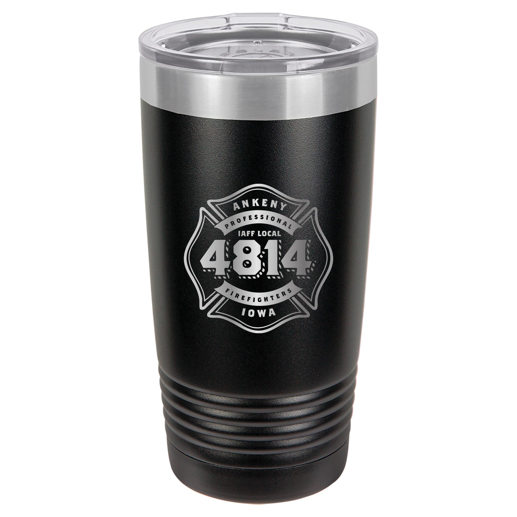 Ankeny Firefighters Union 4814 Engraved Stainless Steel Polar Camel Drinkware Tumbler