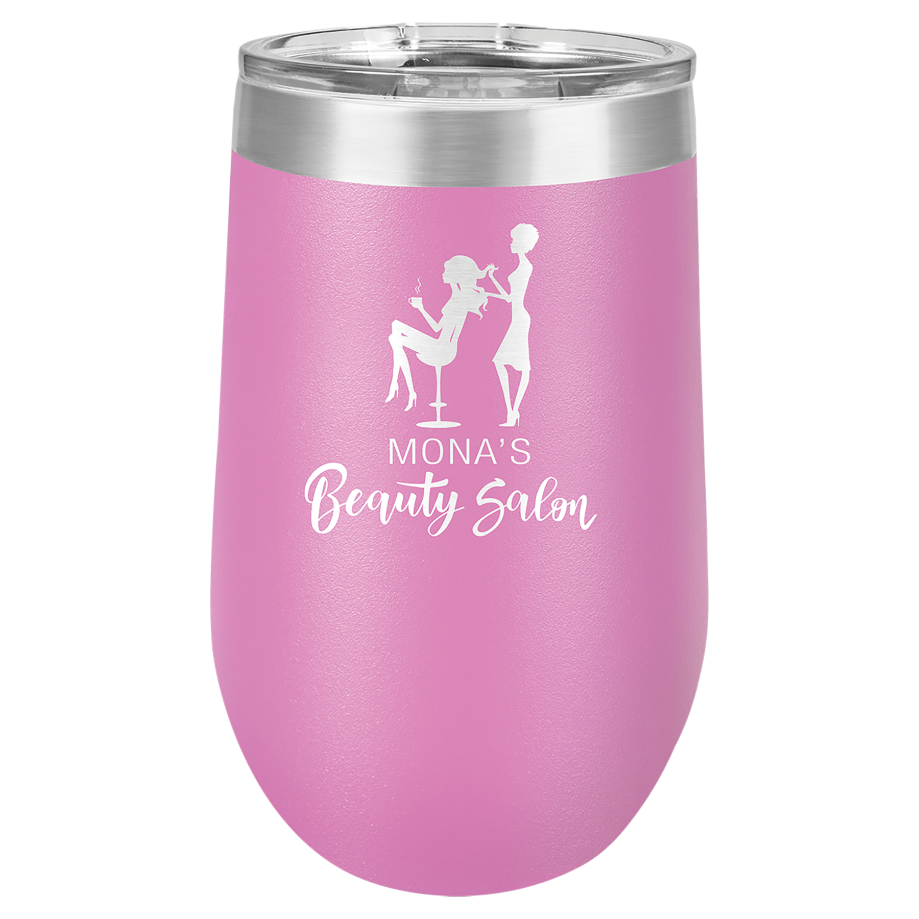 Personalized 16oz. Wine Tumbler, Engraved with Custom Logo, Name or Design