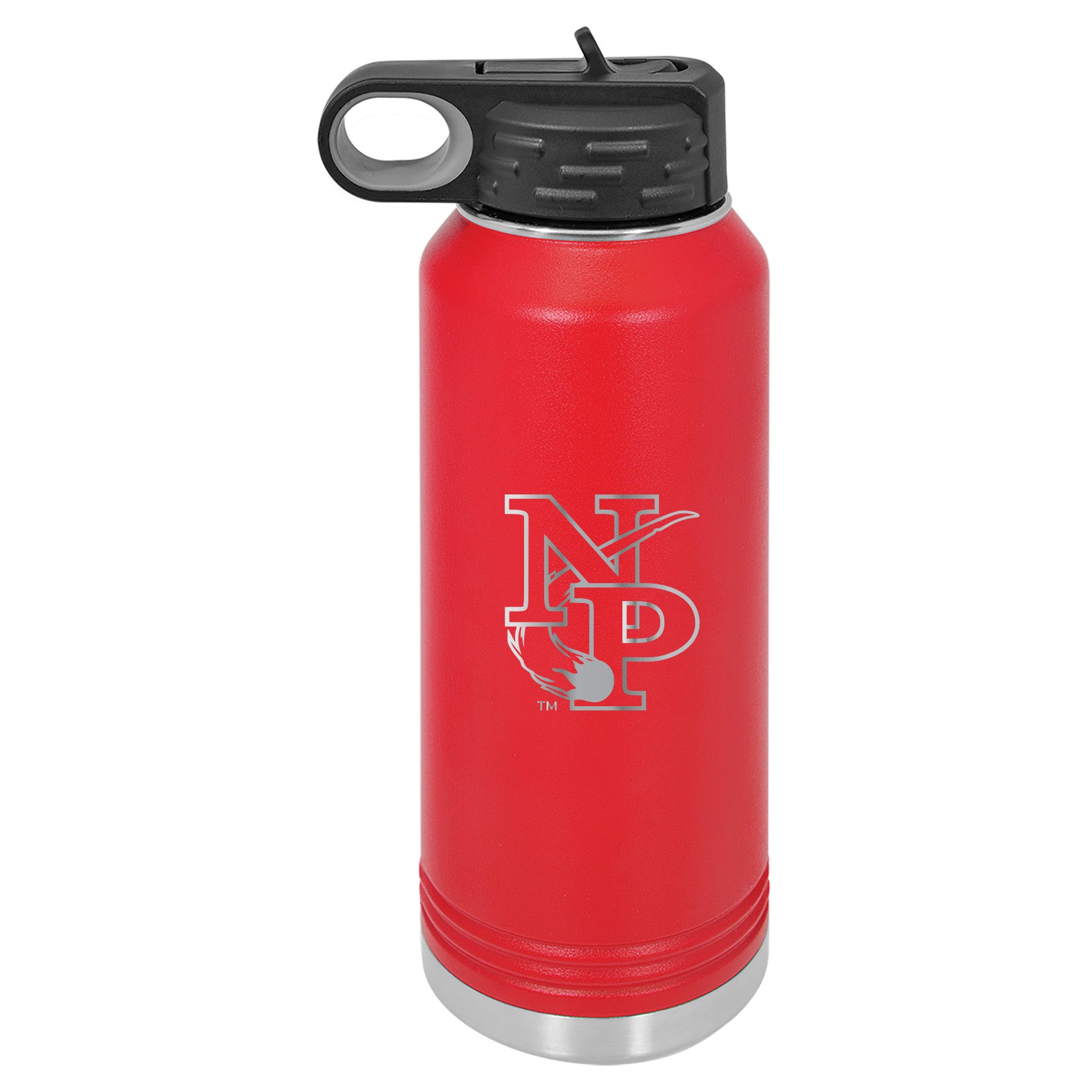 BACK TO SCHOOL 32oz. Water Bottle North Polk Comets Engraved Stainless Steel Drinkware