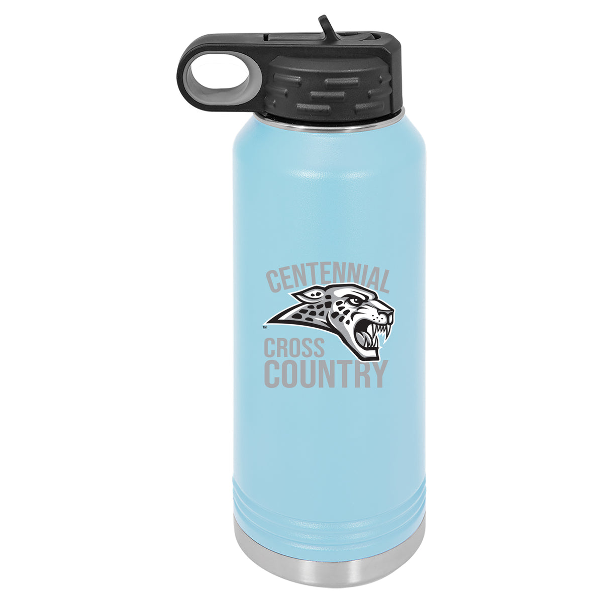 Ankeny Centennial Cross Country Jaguars Jags 40oz. Polar Camel Water Bottle Engraved Stainless Steel Drinkware