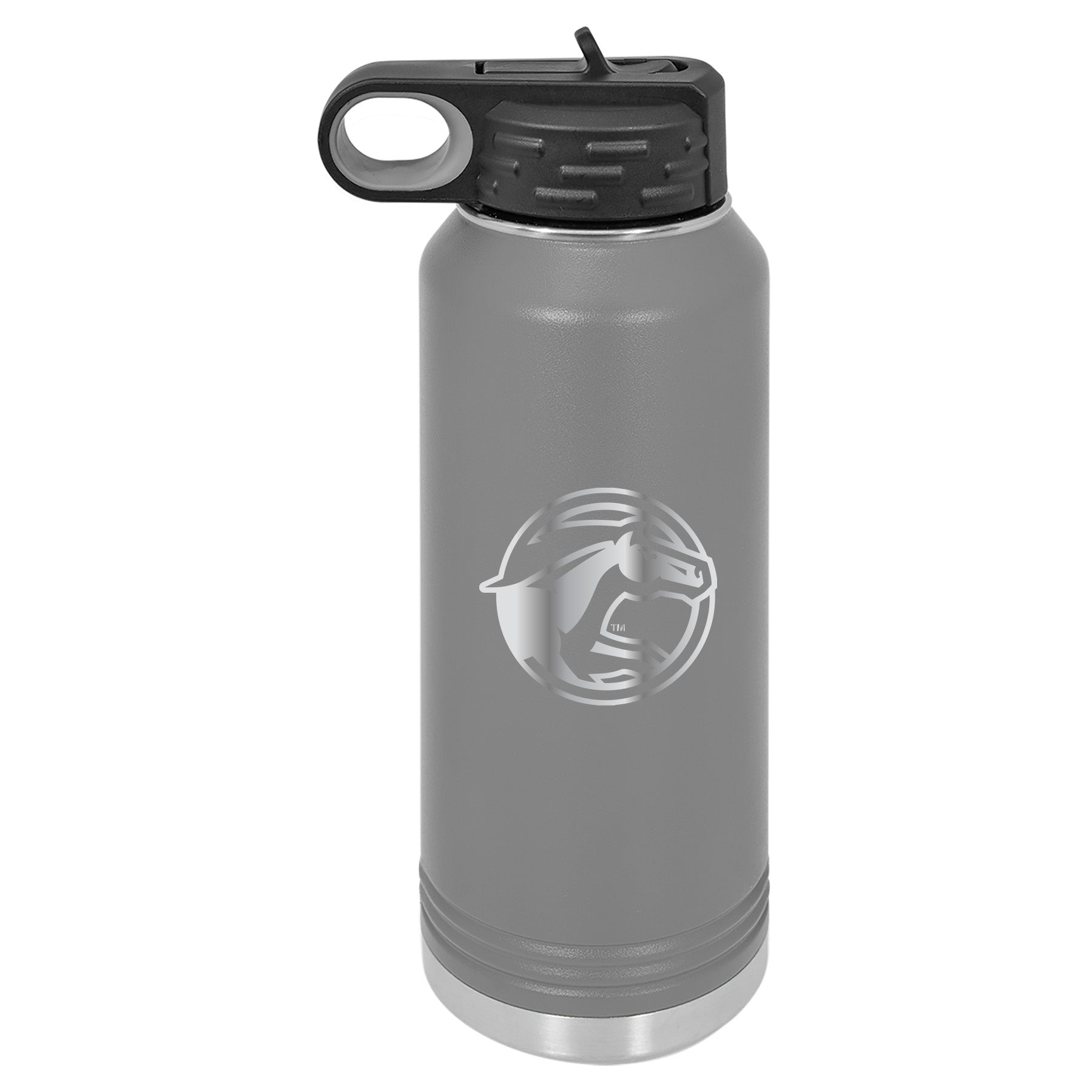 BACK TO SCHOOL 40oz. Water Bottle DCG Mustangs Engraved Stainless Steel Drinkware