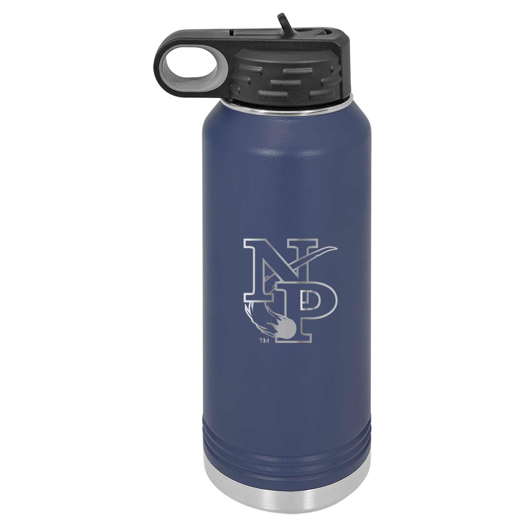 BACK TO SCHOOL 32oz. Water Bottle North Polk Comets Engraved Stainless Steel Drinkware