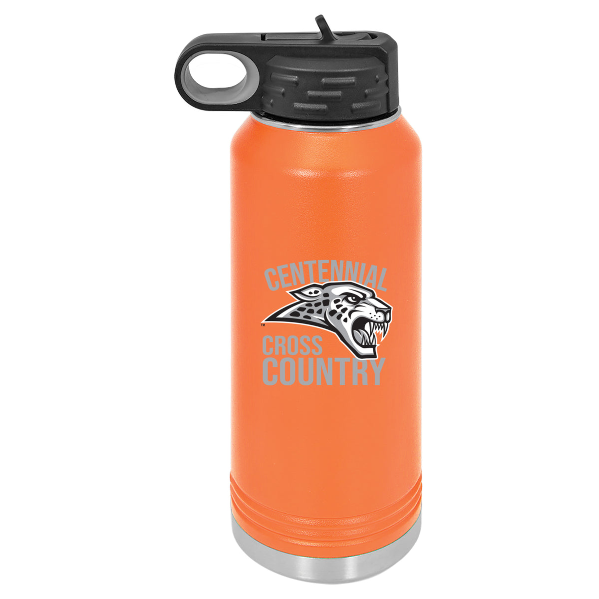 Ankeny Centennial Cross Country Jaguars Jags 32oz. Polar Camel Water Bottle Engraved Stainless Steel Drinkware