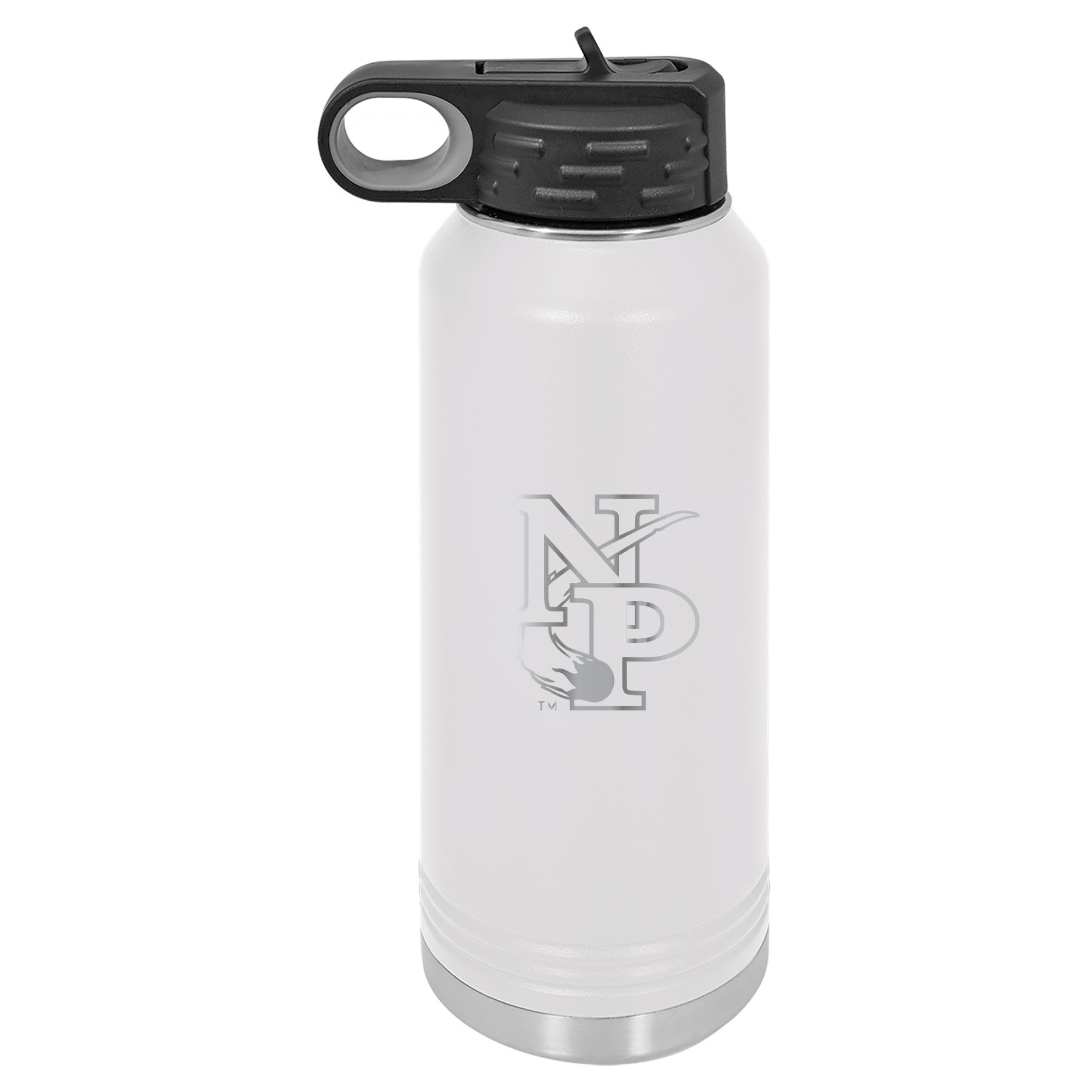 BACK TO SCHOOL 32oz. Water Bottle North Polk Comets Engraved Stainless Steel Drinkware