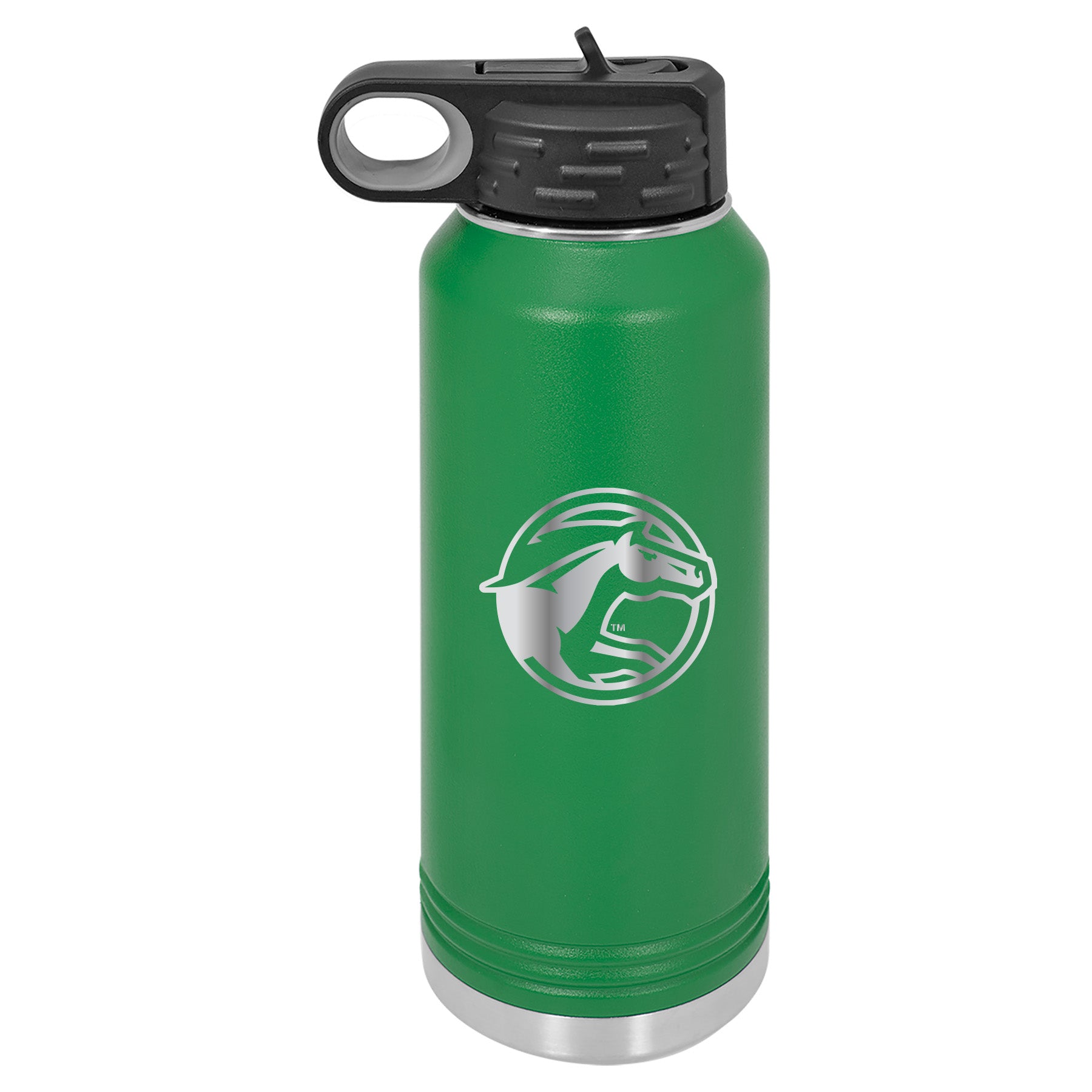 BACK TO SCHOOL 32oz. Water Bottle DCG Mustangs Engraved Stainless Steel Drinkware