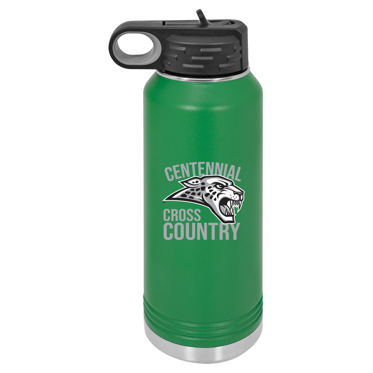 Ankeny Centennial Cross Country Jaguars Jags 40oz. Polar Camel Water Bottle Engraved Stainless Steel Drinkware