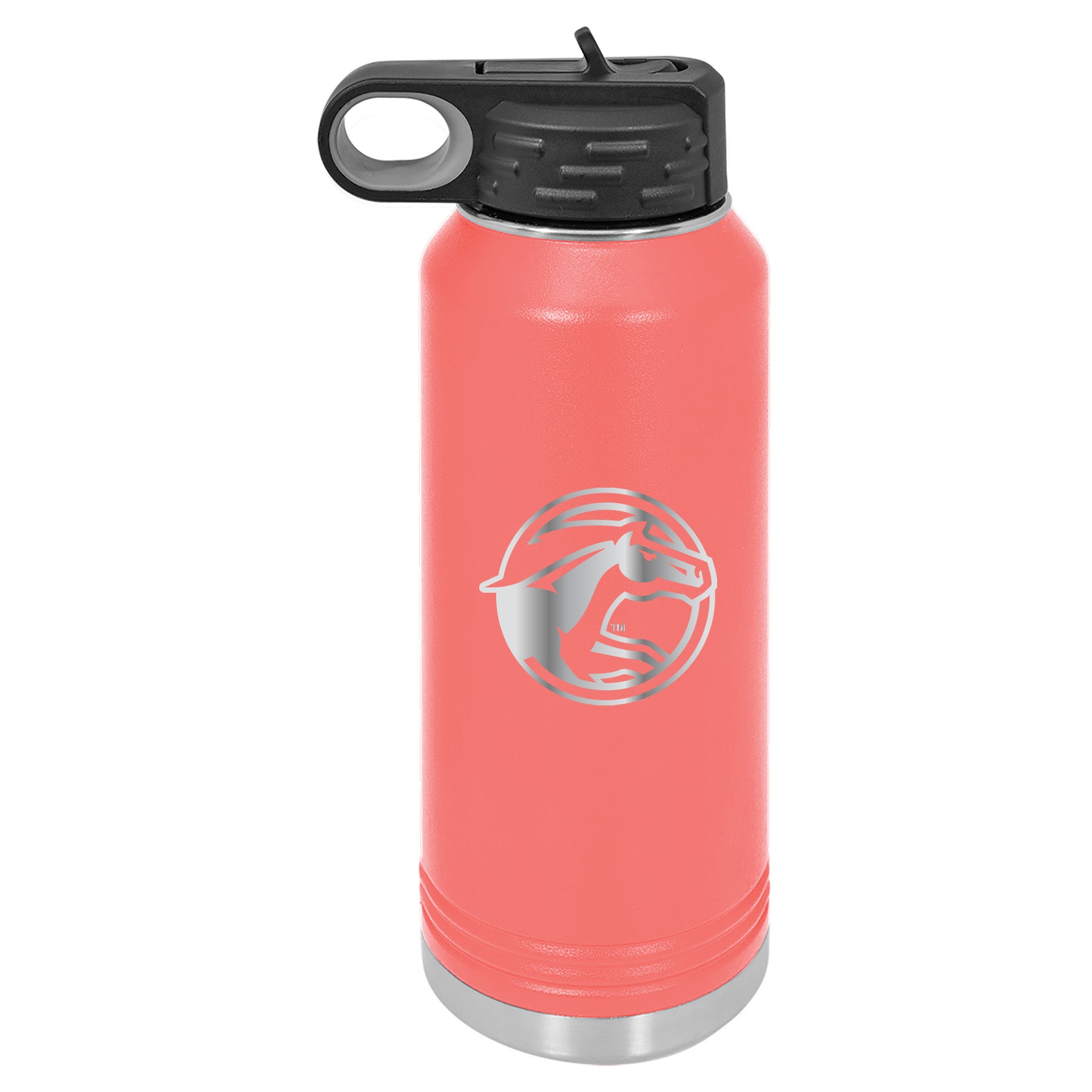 BACK TO SCHOOL 32oz. Polar Camel Water Bottle DCG Mustangs Engraved Stainless Steel Drinkware