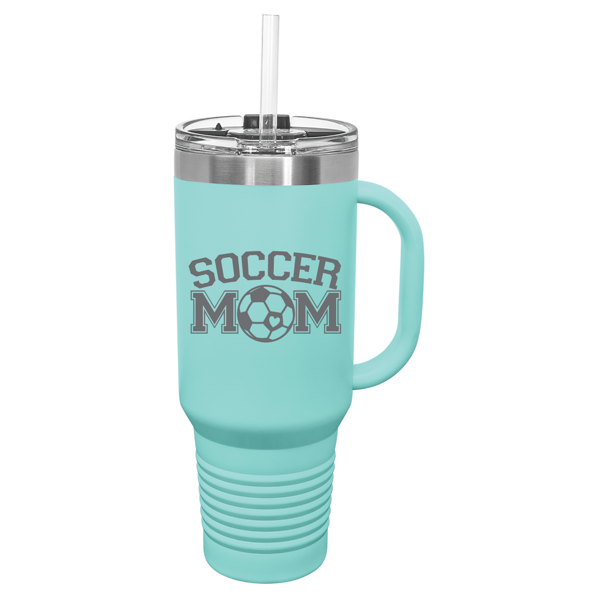 Soccer Mom Custom Engraved Stainless Steel Drinkware Tumbler
