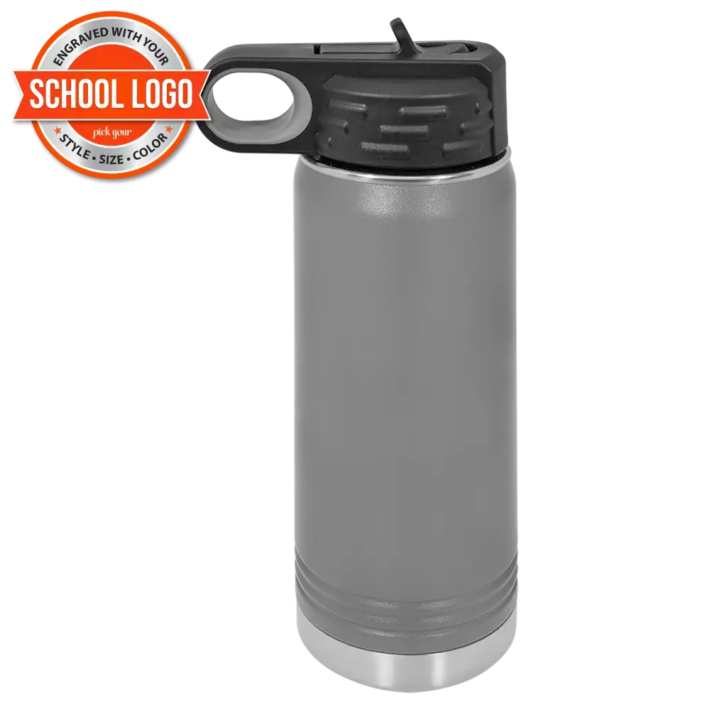 Back To School Ankeny Jaguar Water Bottle Engraved Stainless Steel Drinkware